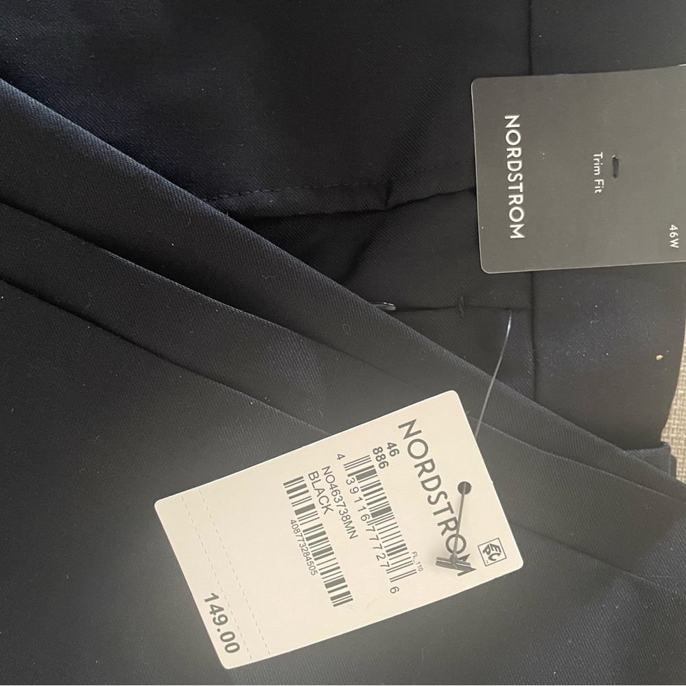 Men’s slacks, new in package. Brand new, never warn.